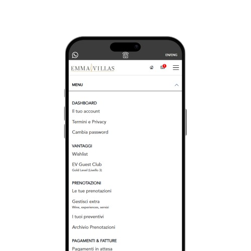 Member Area App Mockup